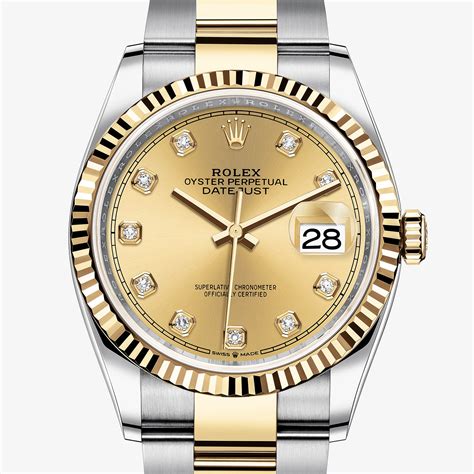 rolex datejust oro giallo|rolex datejust 36 mm.